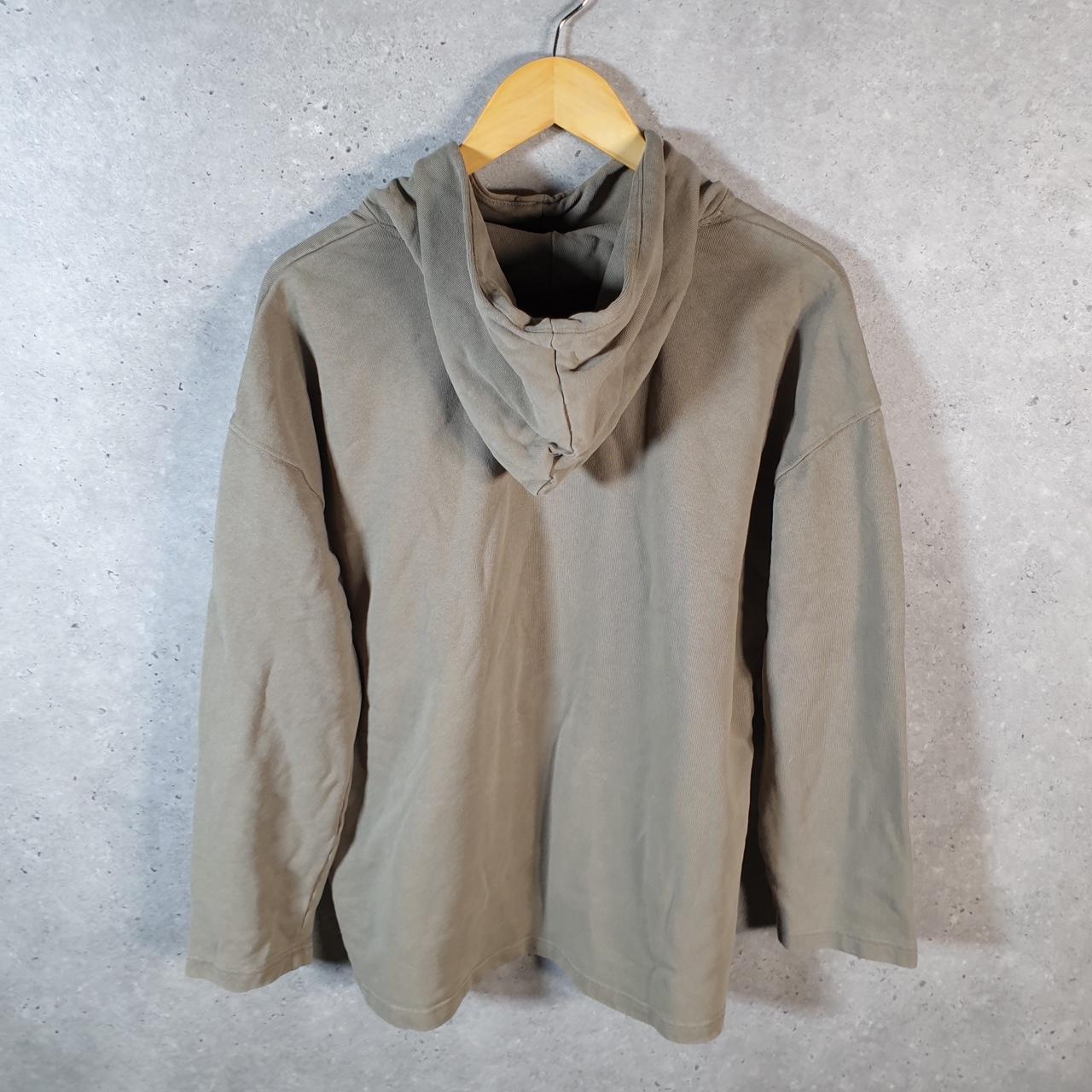 Vintage Nike Centre Swoosh Hoodie Men’s Small Brown Embroidered Y2K Pullover
