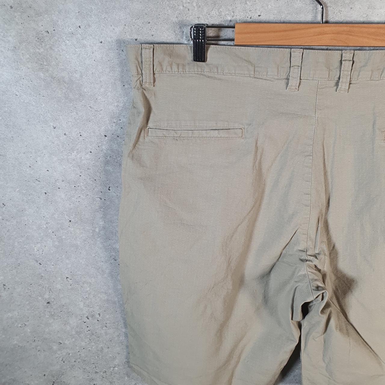 Vintage Dickies Baggy Chino Shorts Jorts Cargo Mens W40 Brown Relaxed Fit