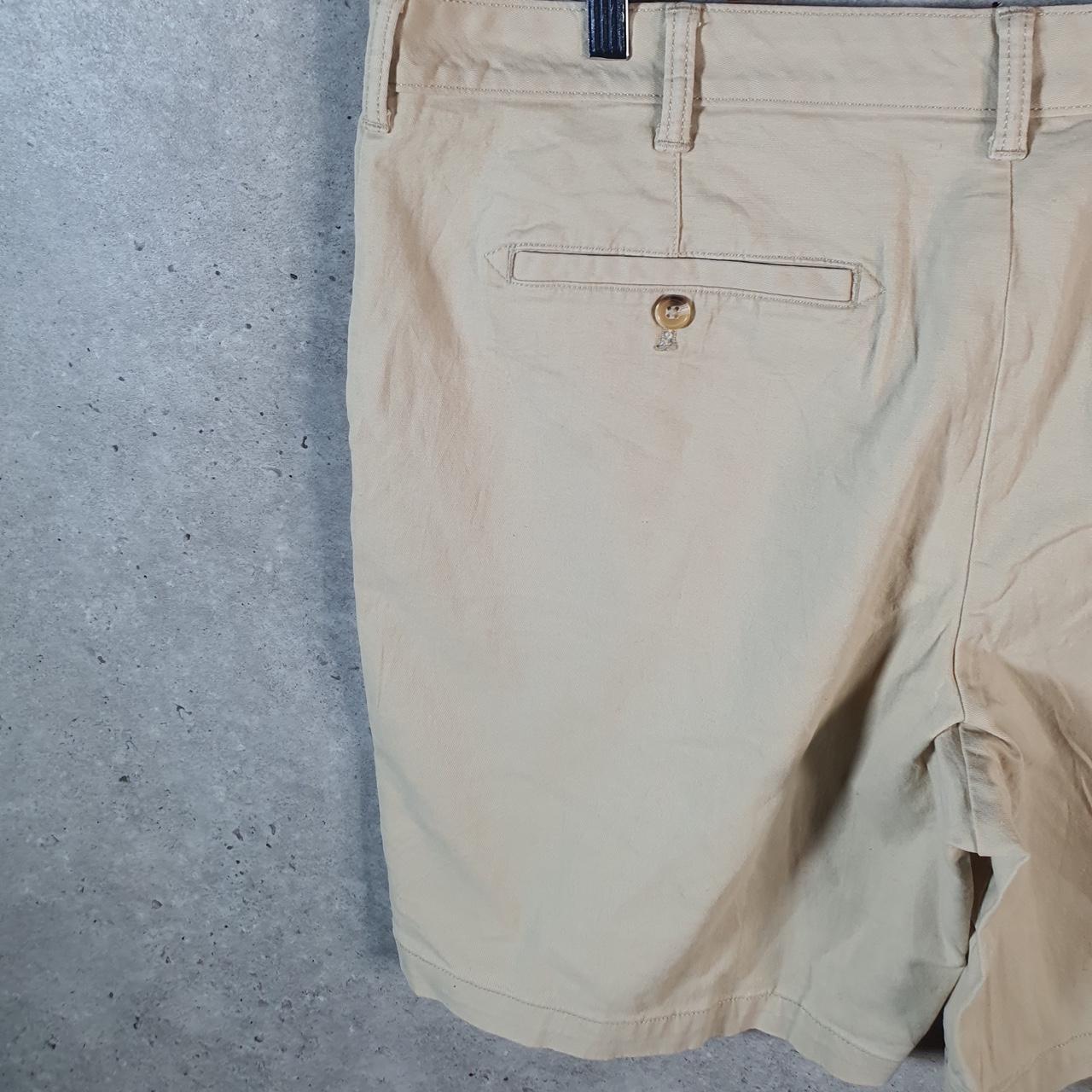 Vintage Izod Golf Chino Shorts Jorts Cargo Men’s W40 Brown Baggy Cotton A4439