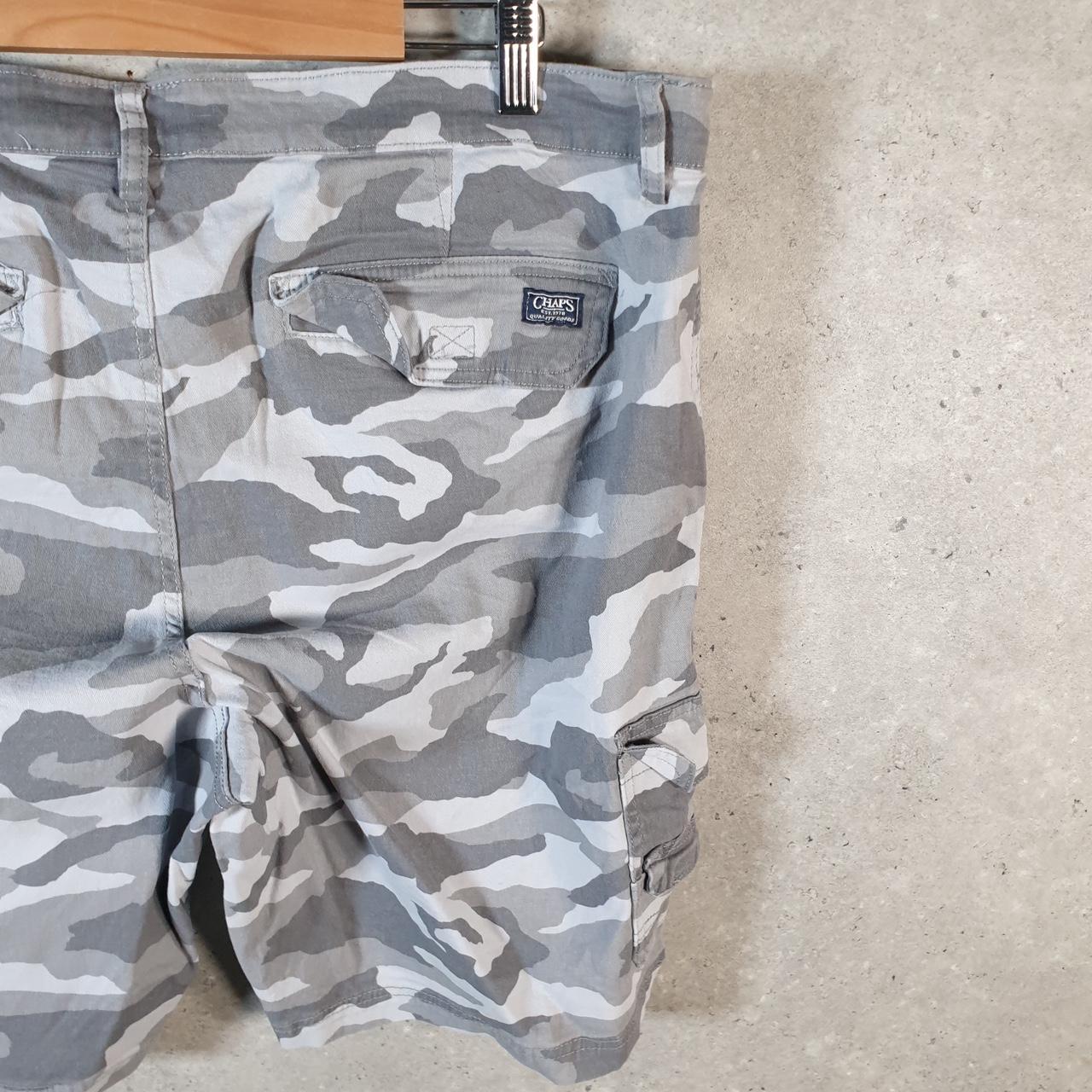 Vintage Chaps Ralph Lauren Polo Shorts Jorts Cargo Men’s W38 Camouflage Baggy Cotton