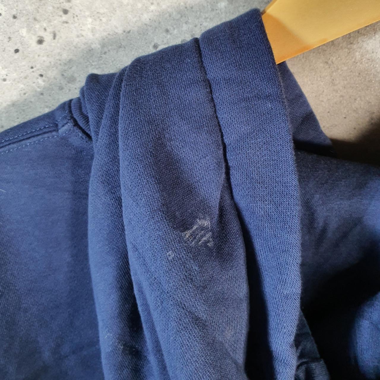 Vintage Nike Club Embroidered Hoodie Men’s XL Blue Swoosh Y2K Pullover Logo