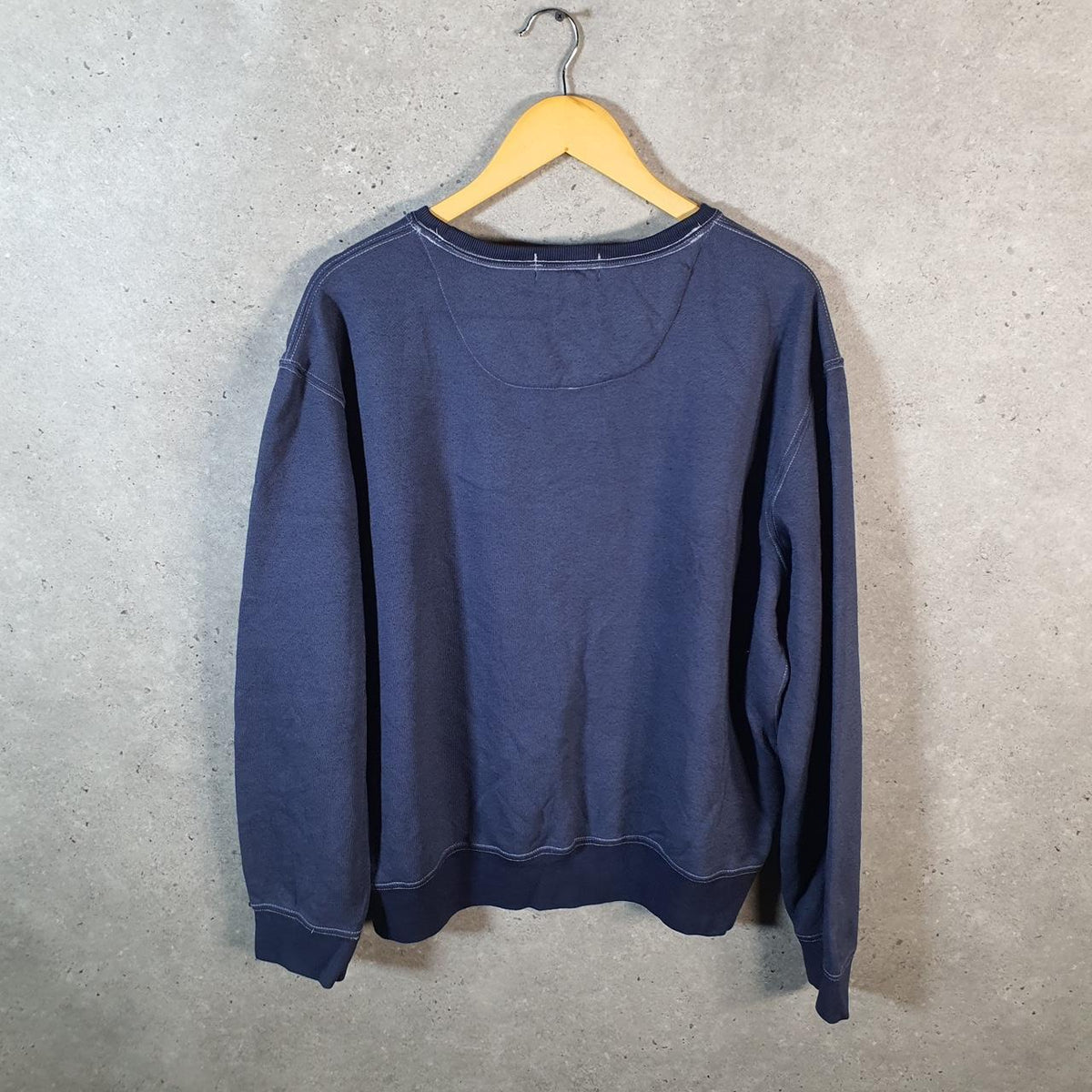 Vintage Ralph Lauren Polo Sweatshirt Men’s XL Navy Blue Pullover Pony