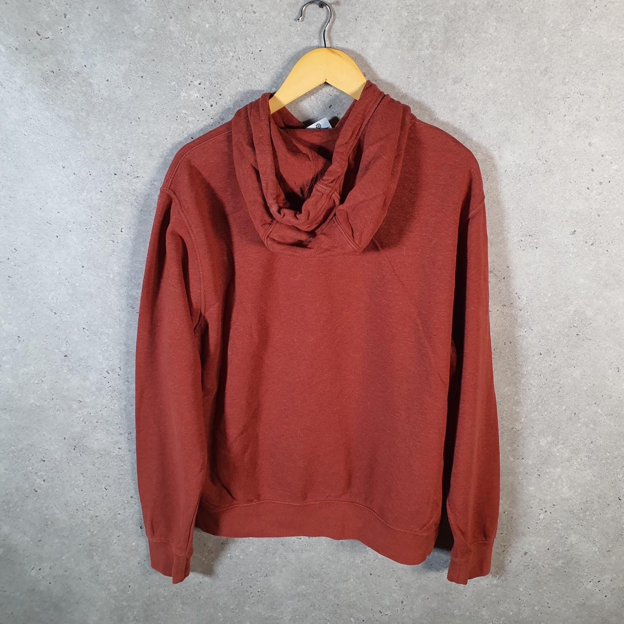 Vintage Nike Club Hoodie Men’s Medium Orange Swoosh Y2K Pullover Logo