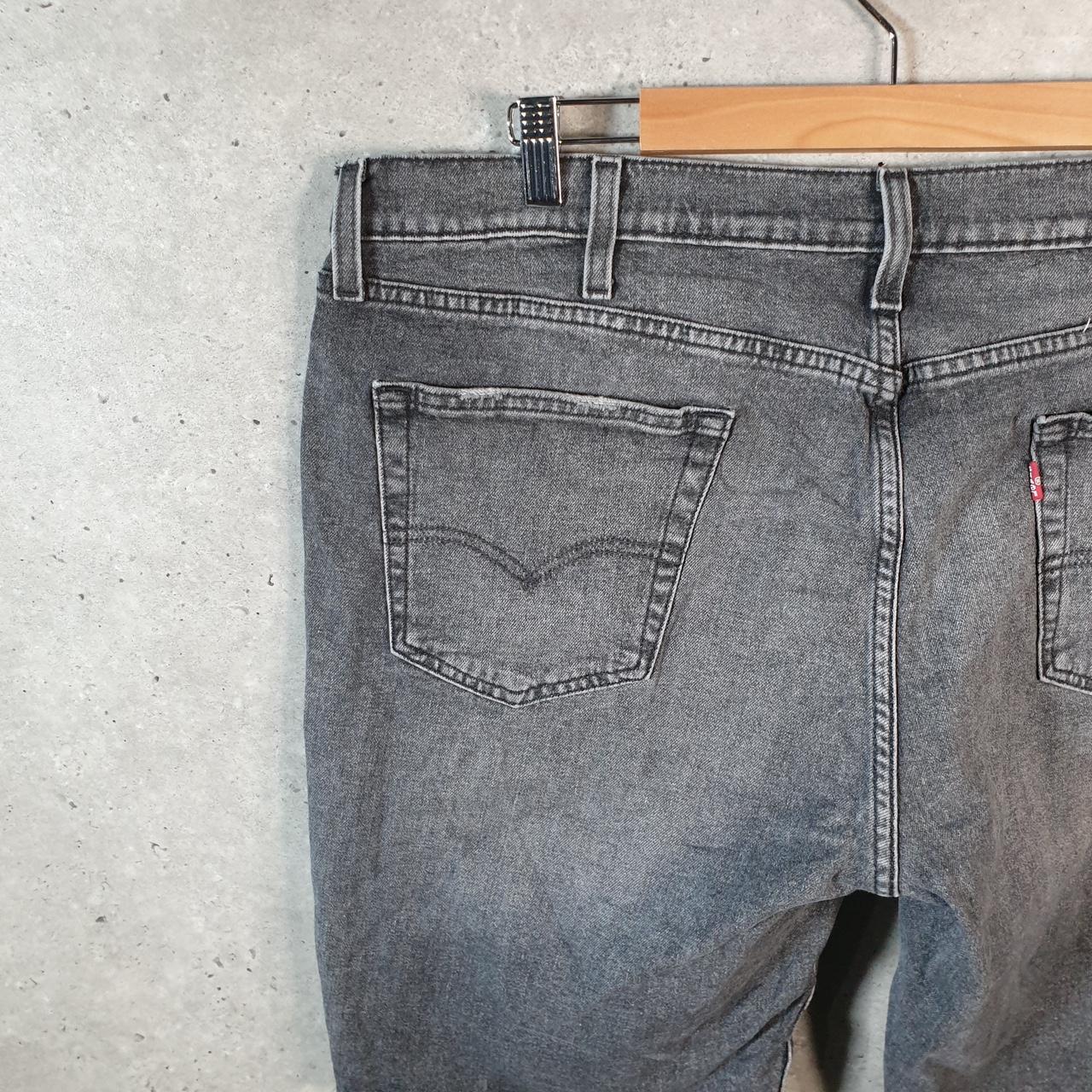 Vintage Levi’s 511 Baggy Shorts Jorts Cargo Men’s W42 Grey Relaxed Denim