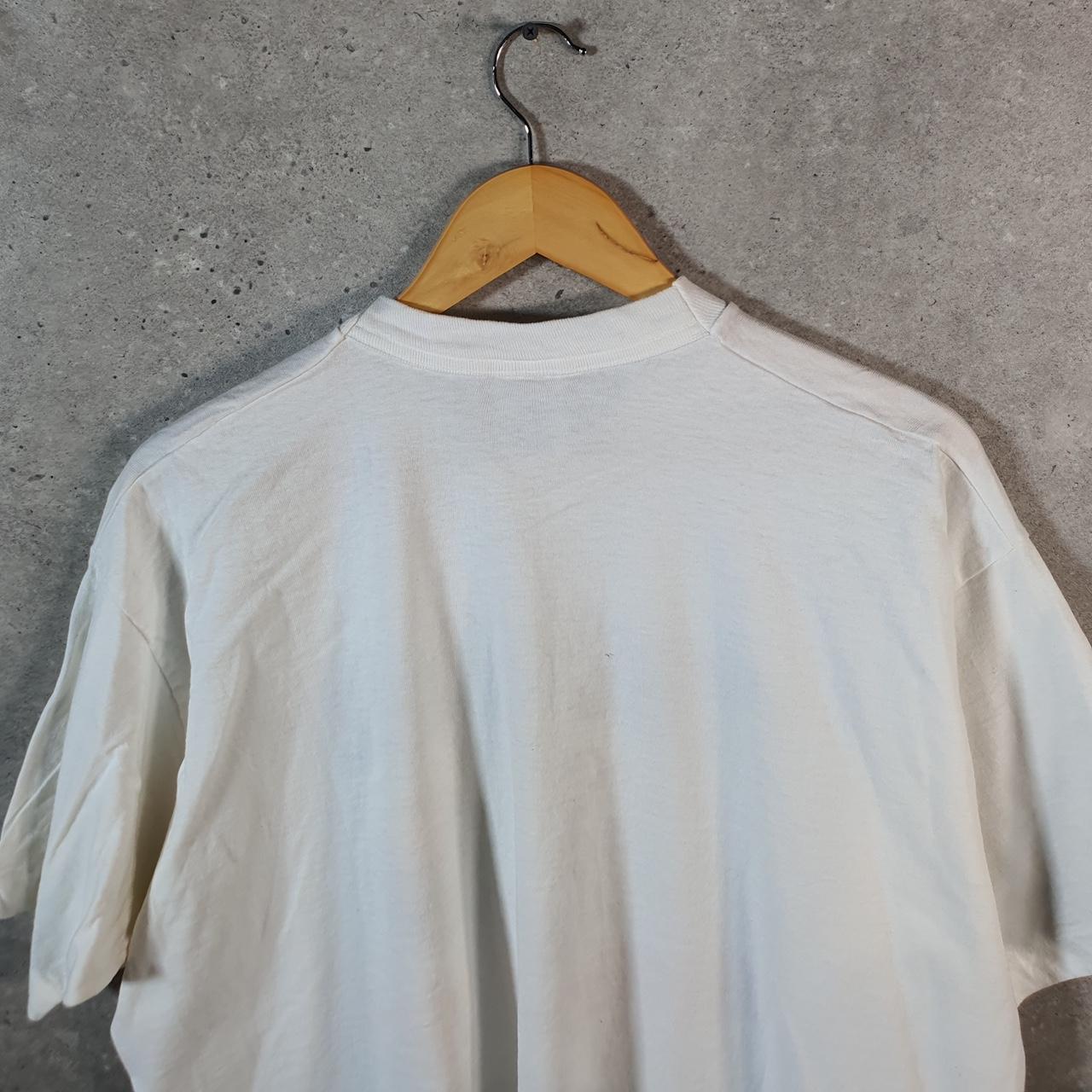 Vintage Fruit of the Loom 1996 NFL Albuquerques 90s USA Single Stitch T Shirt Men’s 2XL White Big Fish Vintage