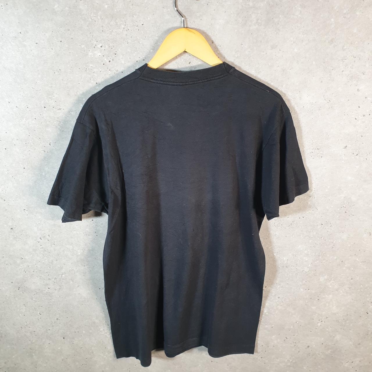 Vintage Fruit of the Loom Dallas Texas 90s USA Single Stitch T Shirt Men’s Large Black