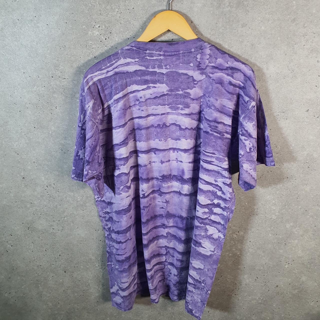 Vintage Premium Sportswear Fort Lauderdale 90s USA Single Stitch T Shirt Men’s Large Purple