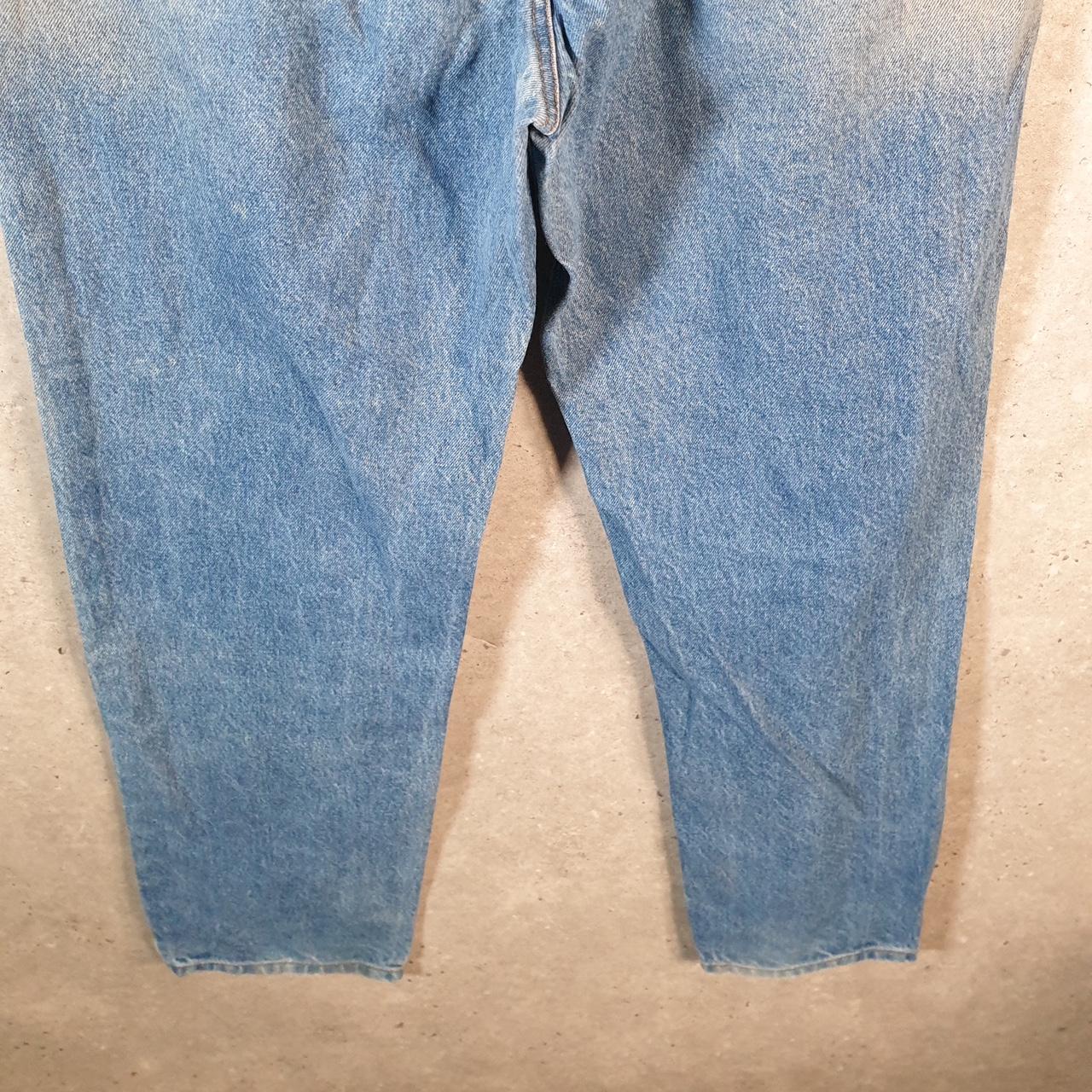 Vintage Carhartt Workwear Carpenter Jeans Mens W38 L32 Blue Denim Relaxed Fit USA