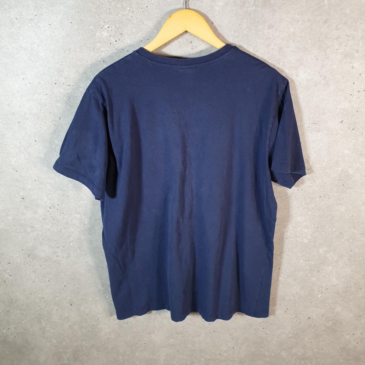 Vintage U.S. Polo Assn. Embroidered Logo T Shirt Mens Large Navy Blue Athletic Casual