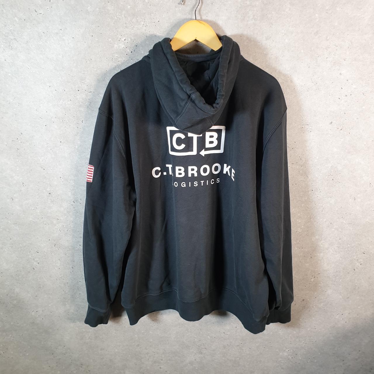 Vintage Carhartt Rain Defender Hoodie Men’s XL Black 1/4 Zip Pullover USA Original Fit