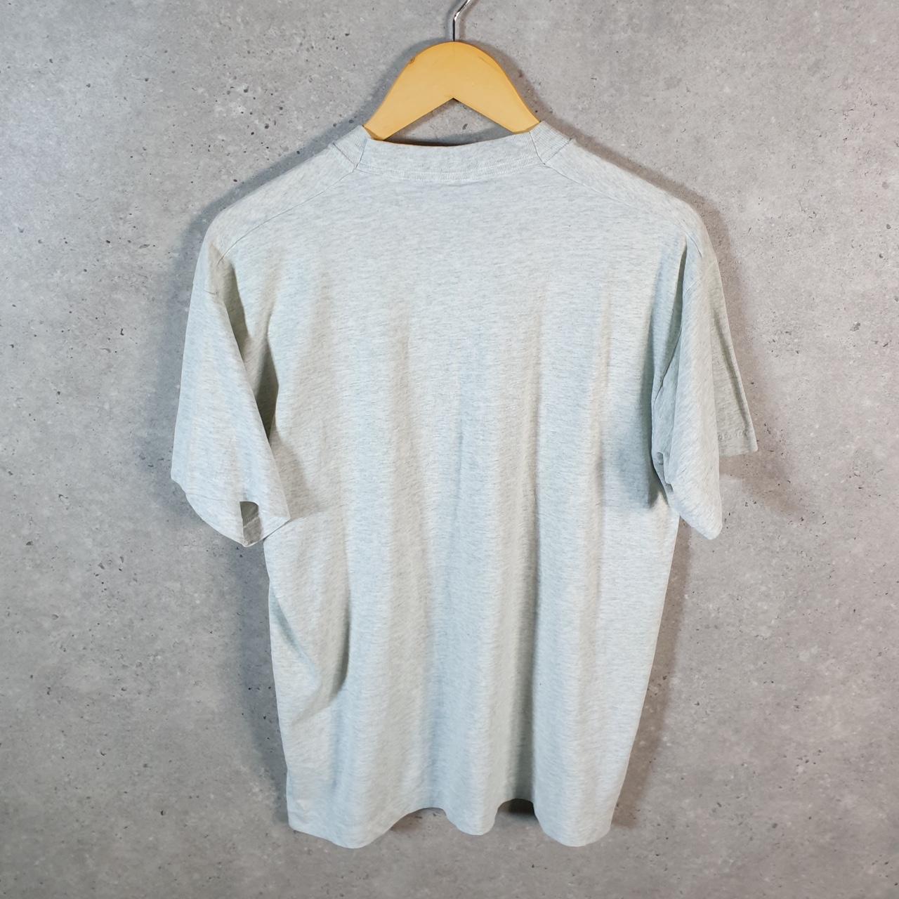 Vintage Fruit of the Loom 1996 Fast pitch Baseball 90s USA Single Stitch T Shirt Men’s Large Grey