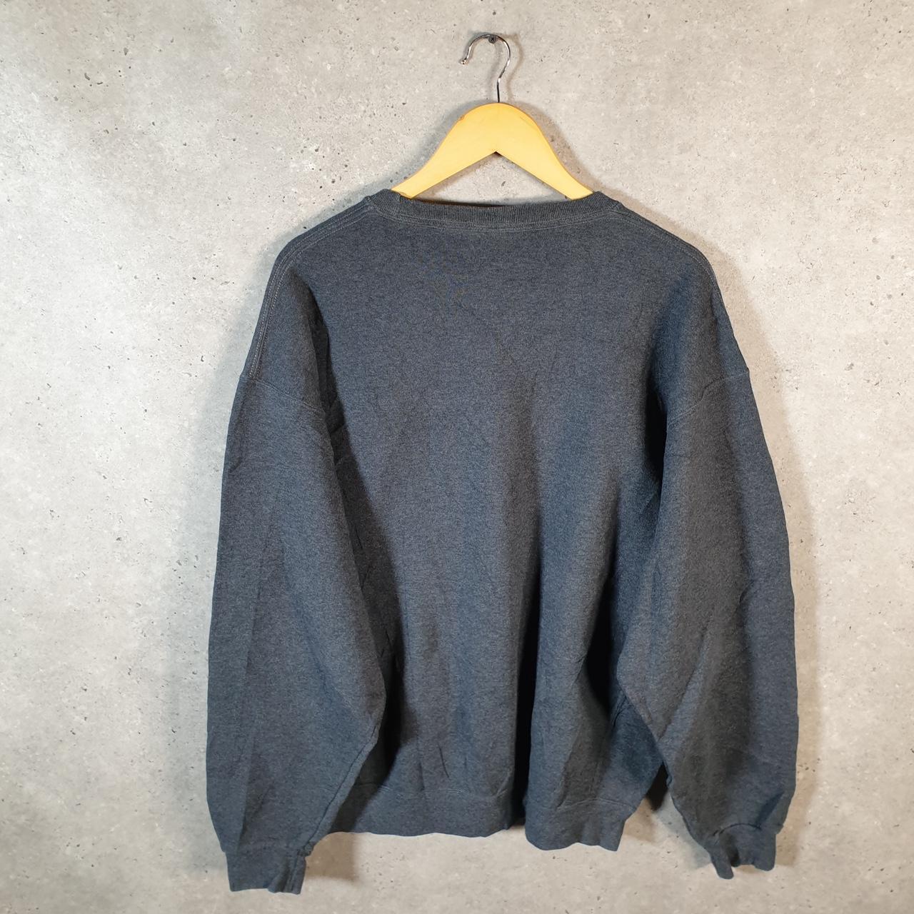 Vintage Russell Athletic Blank Baggy Sweatshirt Men’s XL Grey Pullover