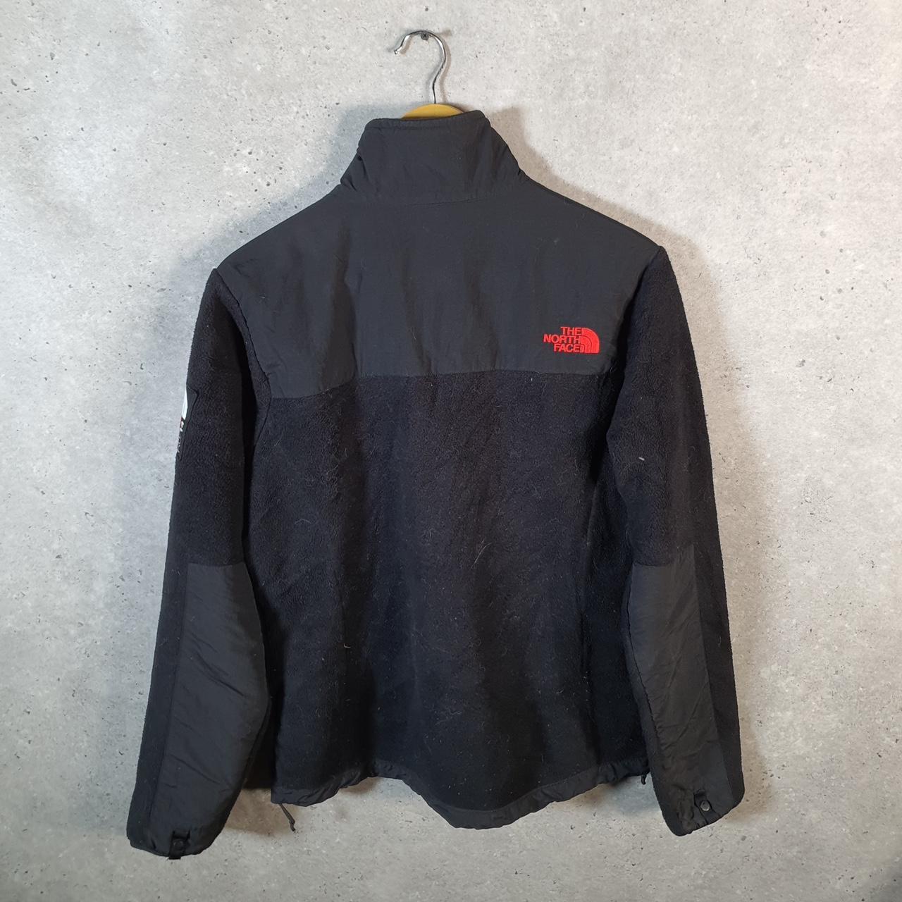 Vintage The North Face TNF Denali RU14 Fleece Sweatshirt Womens Medium Black Full Zip