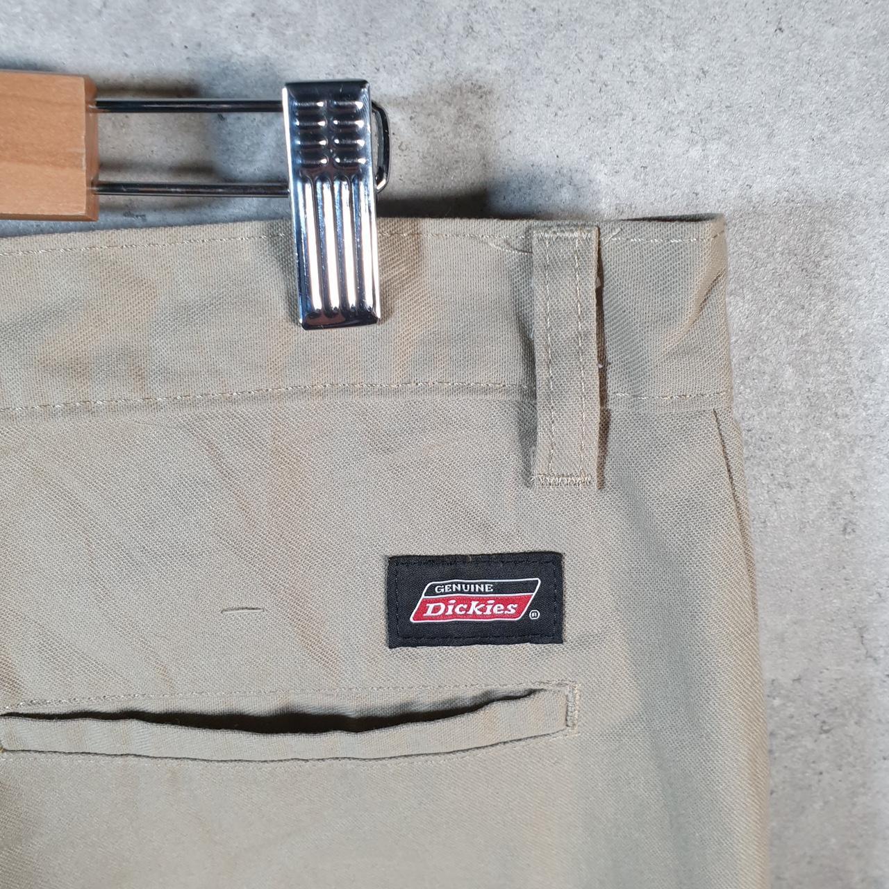 Vintage Dickies Baggy Chino Shorts Jorts Cargo Mens W38 Brown Loose Fit