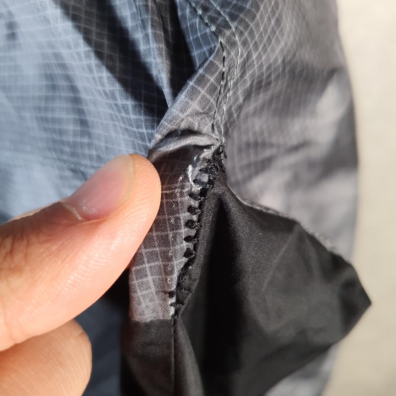 Vintage Russell Athletic Windbreaker Track Jacket Mens Medium Grey Athletic Full Zip