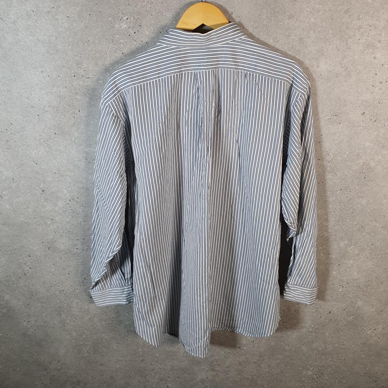 Vintage Ralph Lauren Button Down Shirt Men’s XL Striped Classic Fit Pony Cotton