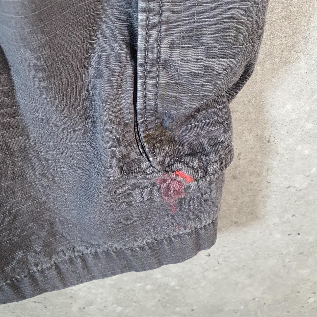 Vintage Carhartt Baggy Carpenter Shorts Jorts Cargo Men’s W40 Grey Relaxed Fit Workwear A4833