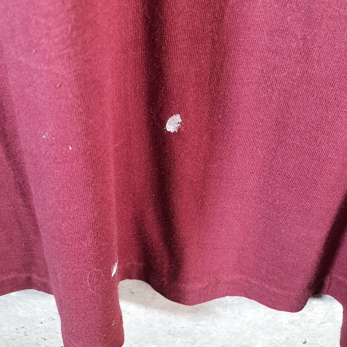 Vintage Downerwear Porter Power 90s USA Single Stitch T Shirt Men’s XL Burgundy Red