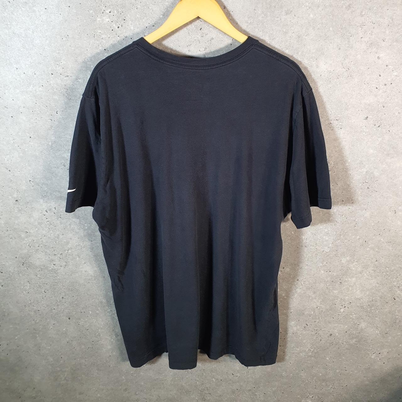 Vintage Nike Spellout T Shirt Men’s XL Black Logo Swoosh Athletic