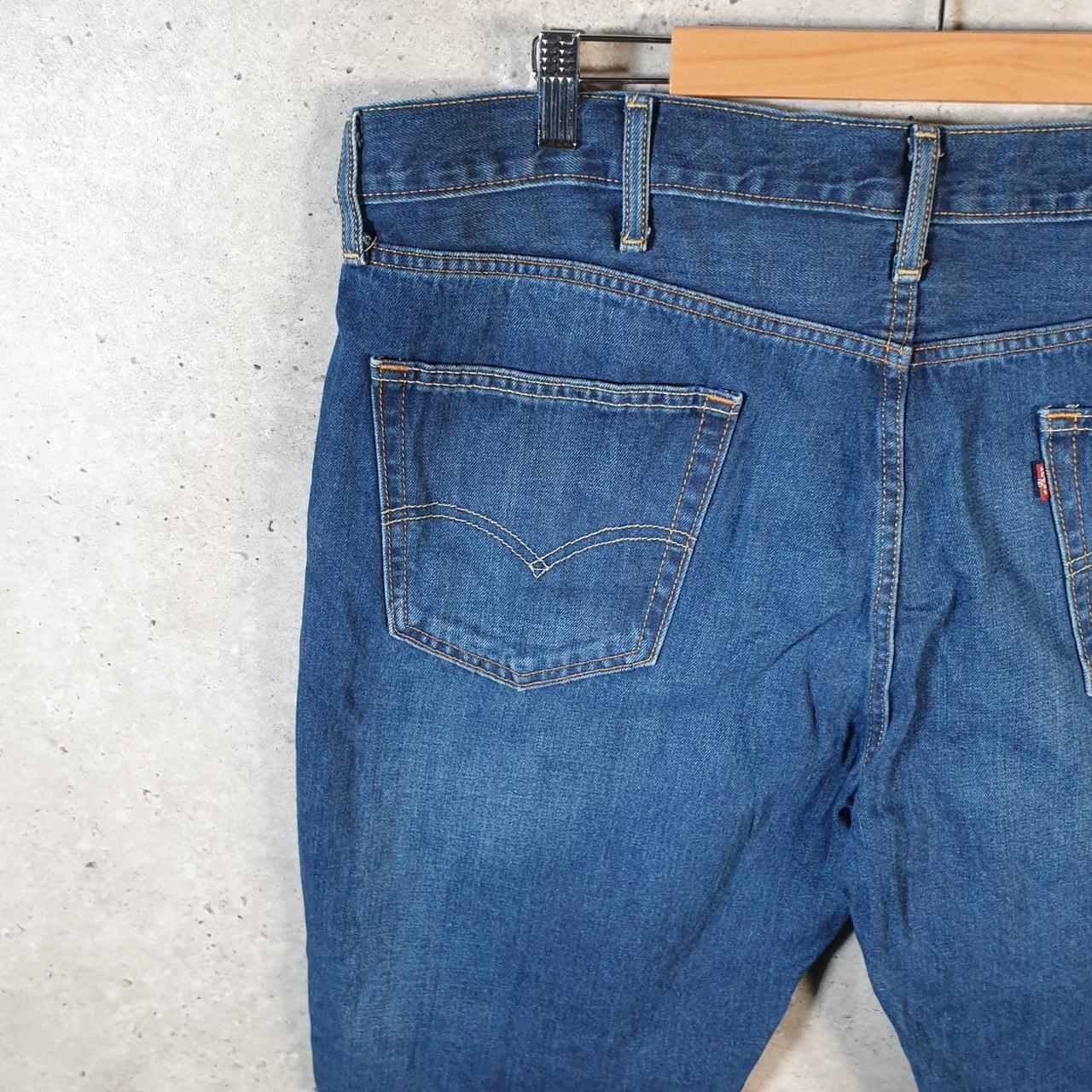 Vintage Levi’s 511 Baggy Shorts Jorts Cargo Mens W40 Blue Relaxed Denim