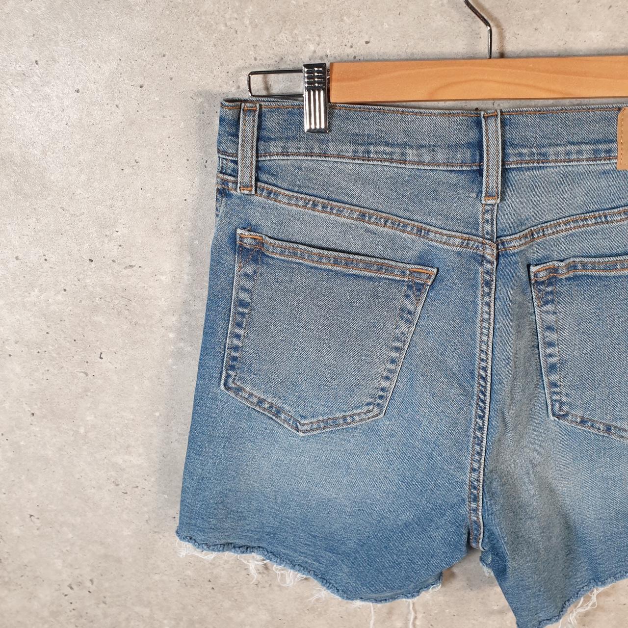 Vintage Levi’s Cut Off Baggy Shorts Jorts Cargo Womens W30 Blue Relaxed Denim