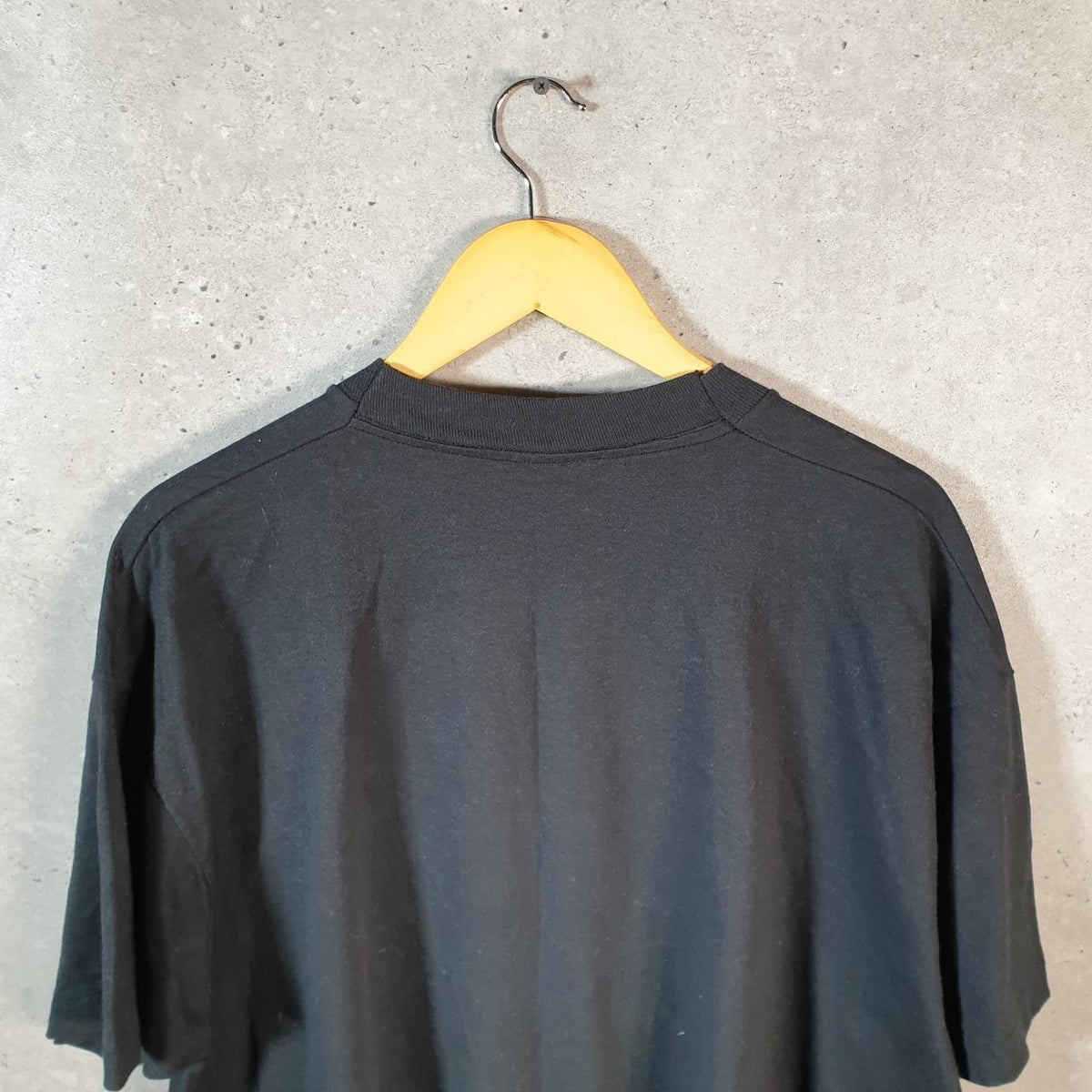 Vintage Fruit of the Loom Tiger Cat Graphic 90s USA Single Stitch T Shirt Men’s 2XL Black C9430