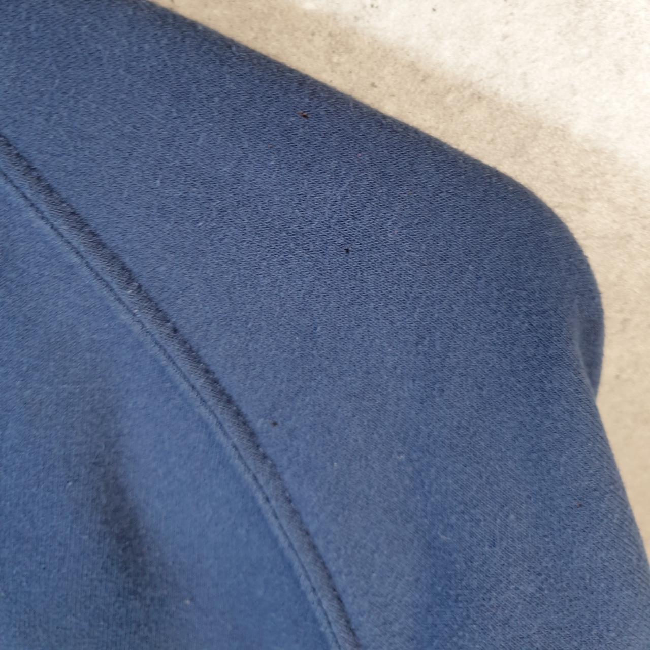 Vintage Carhartt Sweatshirt Mens Medium Navy Blue Full Zip Blank USA Original Fit