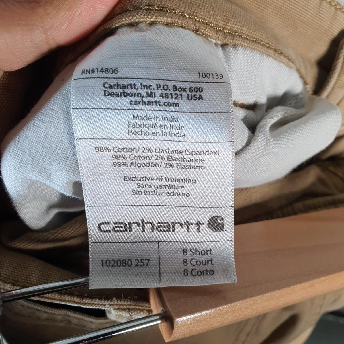 Vintage Carhartt Carpenter Trousers Womens W30 L30 Brown Original Fit Workwear USA