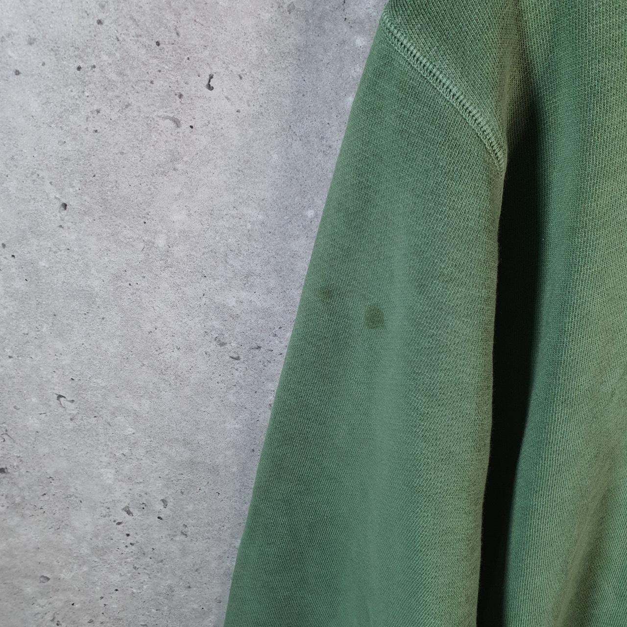 Vintage Ralph Lauren Polo Sweatshirt Men’s Large Green Boxy Baggy Pullover Pony