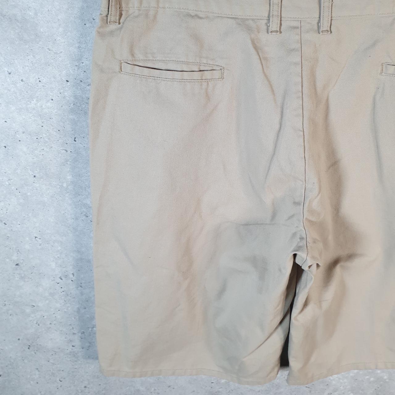 Vintage Dickies Baggy Chino Shorts Jorts Cargo Mens W40 Brown Loose Fit