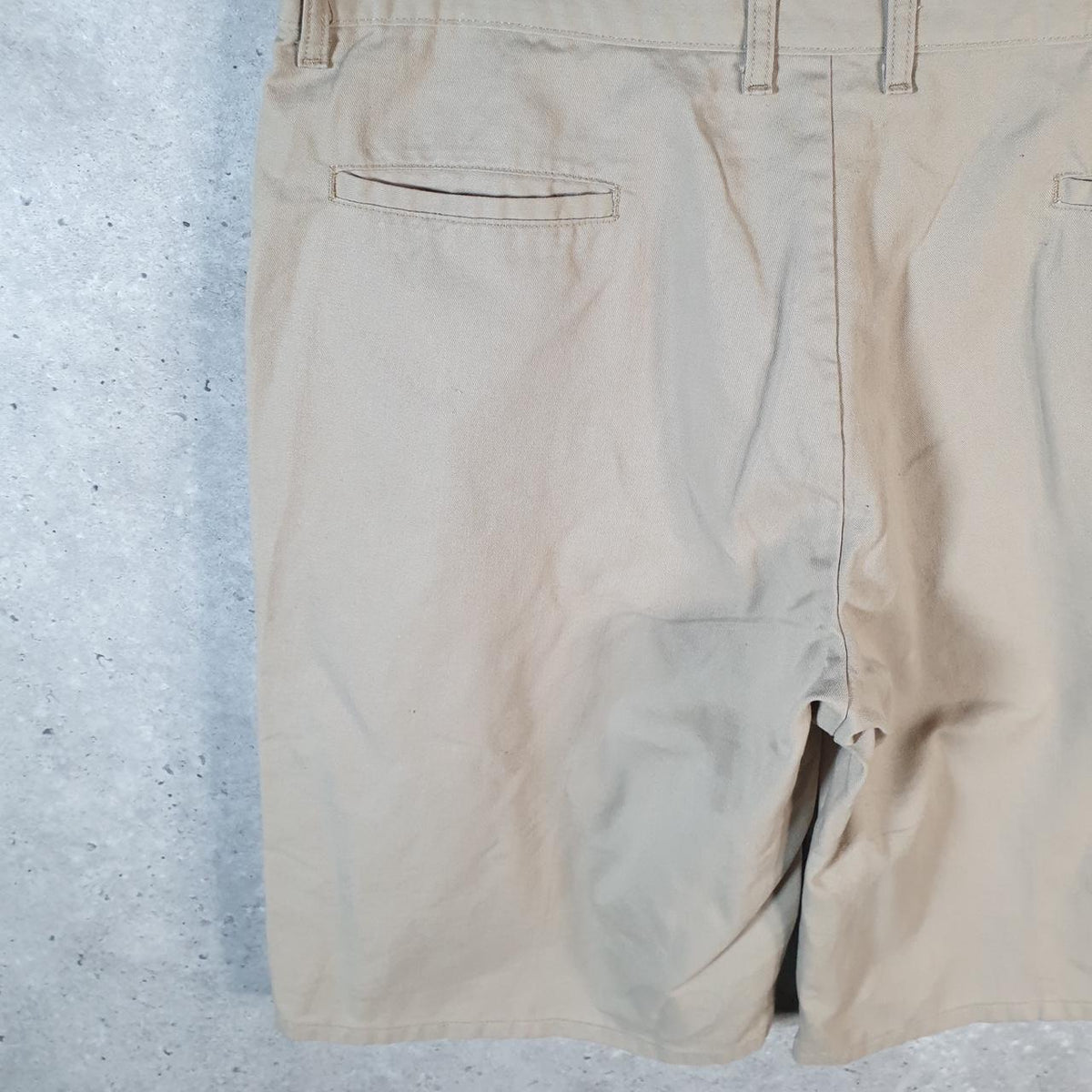 Vintage Dickies Baggy Chino Shorts Jorts Cargo Mens W40 Brown Loose Fit