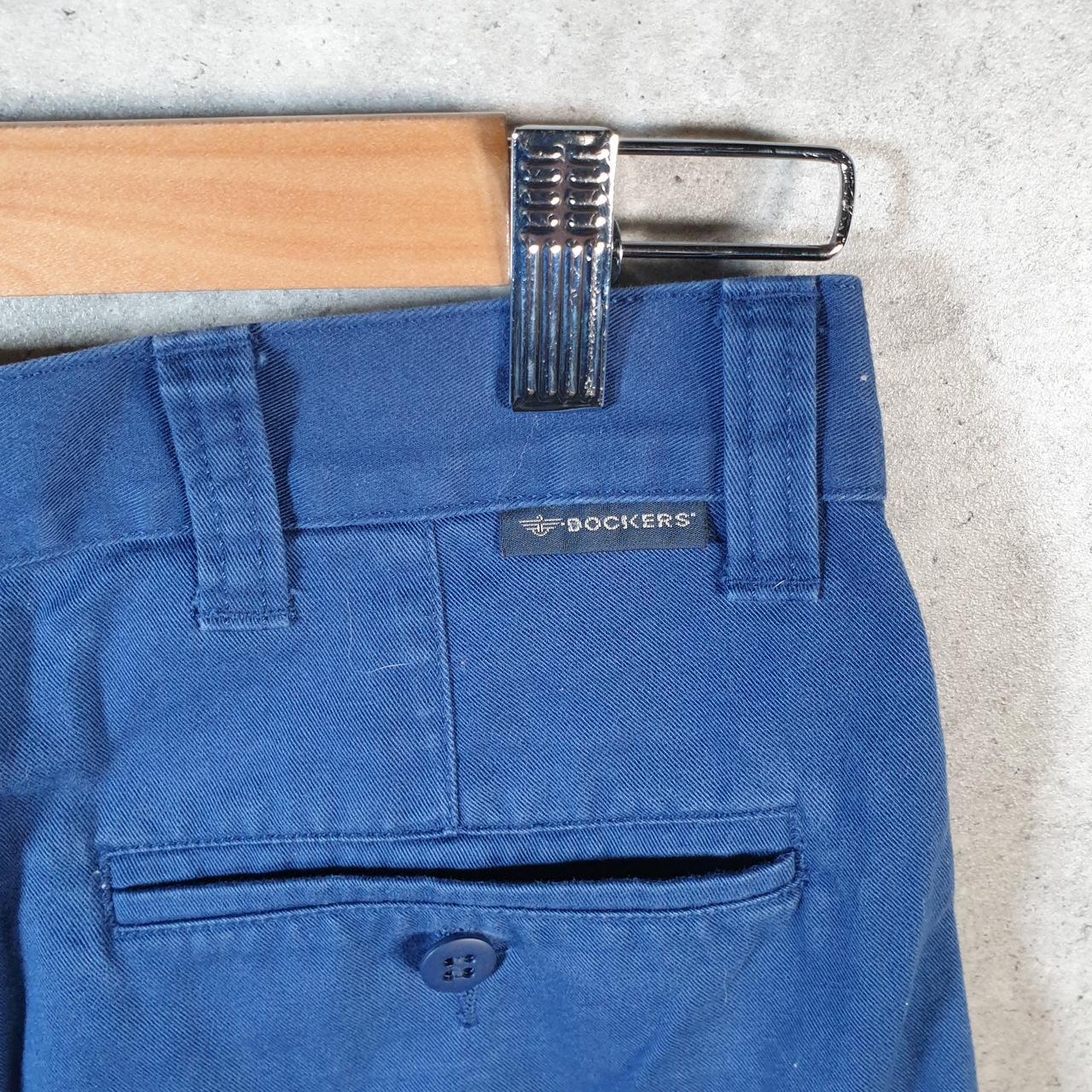 Vintage Dockers Chino Shorts Jorts Cargo Men’s W29 Blue Baggy Cotton