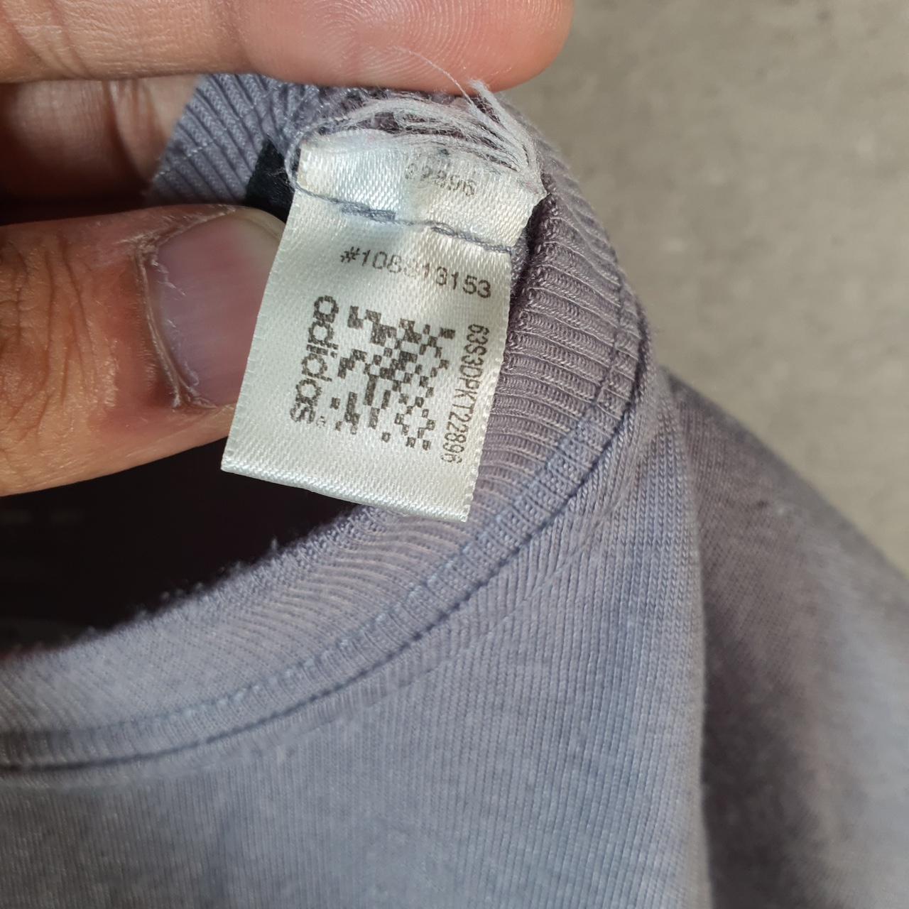 Vintage Adidas Climalite T Shirt Shirt Men’s Large Grey Three Stripes Logo Athletic