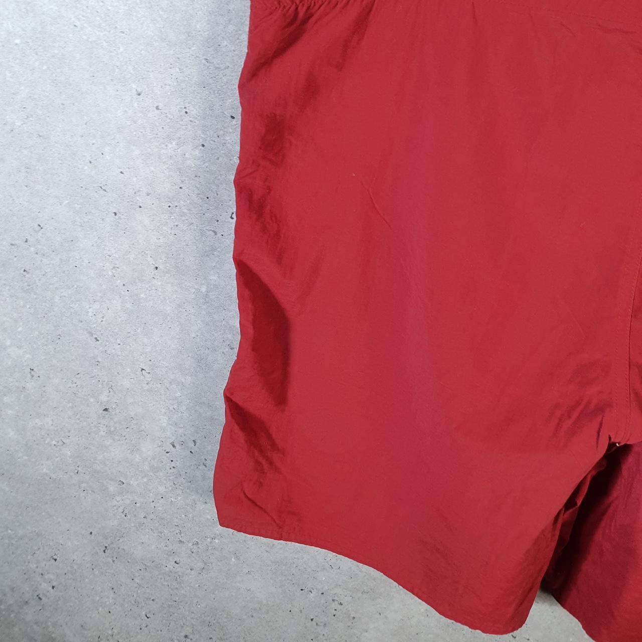 Vintage The North Face TNF Shorts Jorts Chino Cargo Men’s XL Red Baggy Cotton