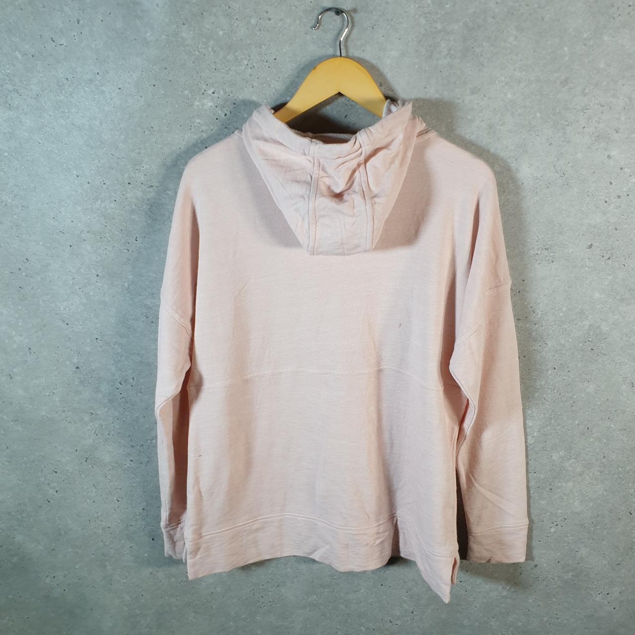 Vintage Carhartt Hoodie Womens Medium Pink Pullover Blank Sweatshirt USA Relaxed Fit