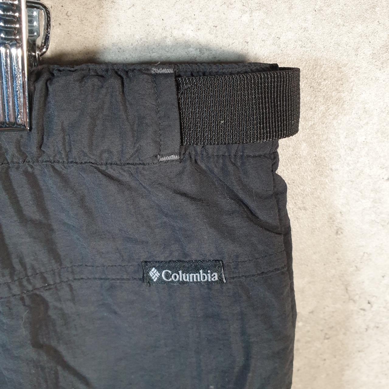 Vintage Columbia Performance Fishing Gear Shorts Womens XL Black Athletic Hiking