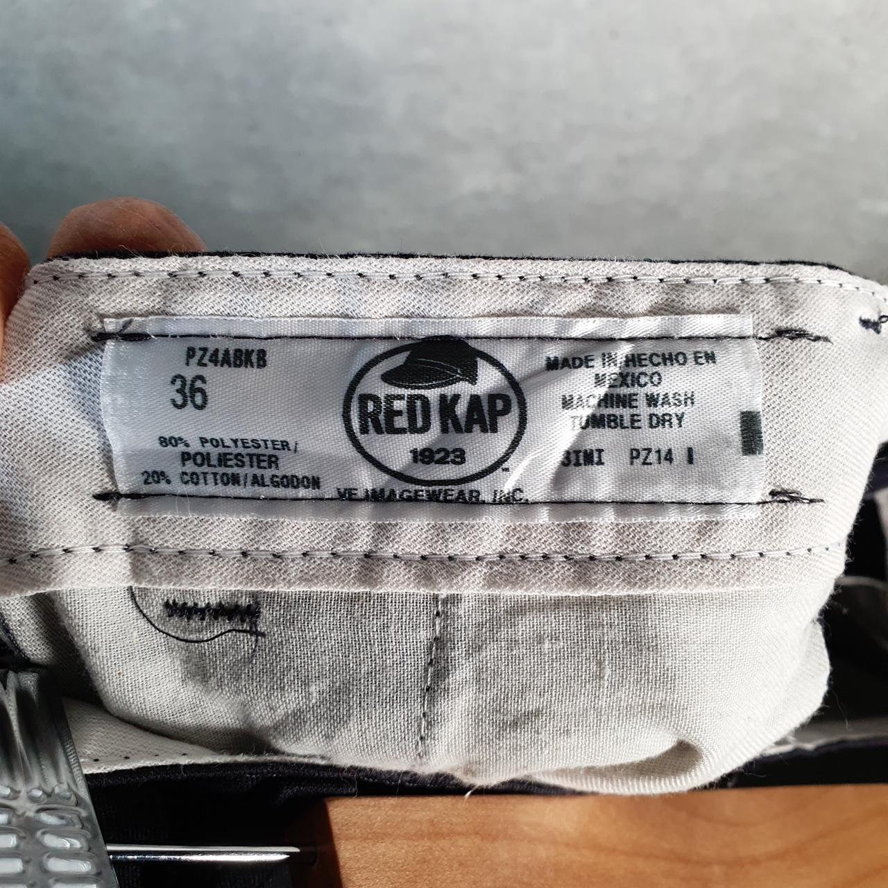 Vintage Red Kap Golf Chino Shorts Jorts Cargo Men’s W36 Black Baggy Cotton