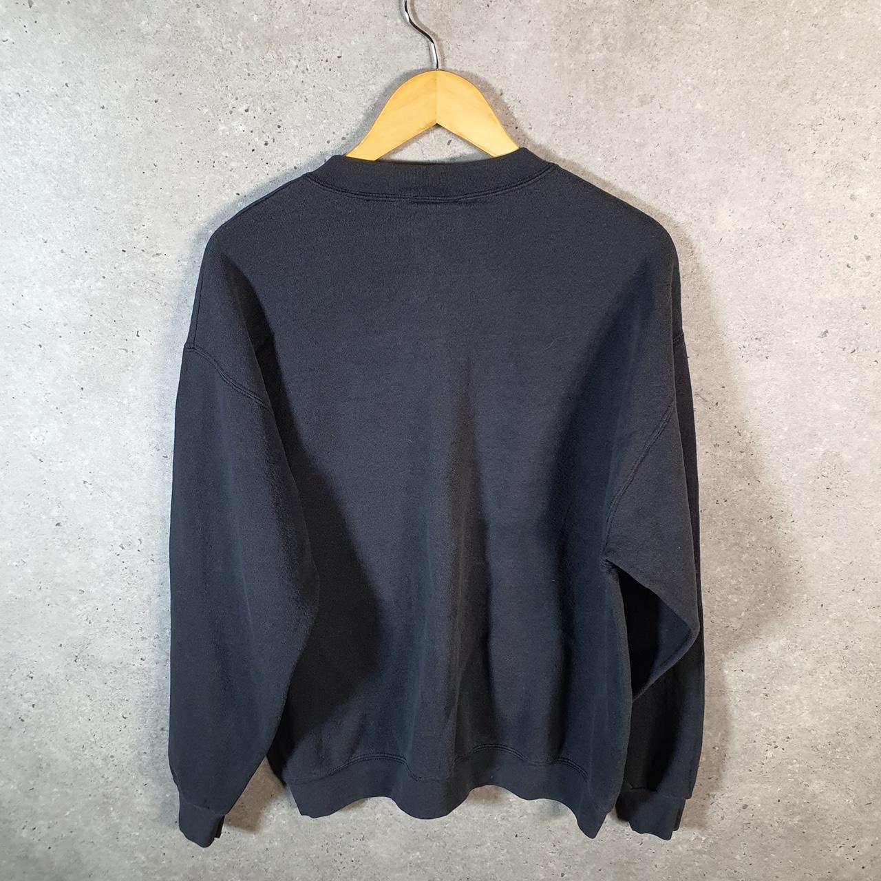 Vintage Lee Heavyweight Sweatshirt Men’s Large Black USA Irish Pub & Grill Embroidered