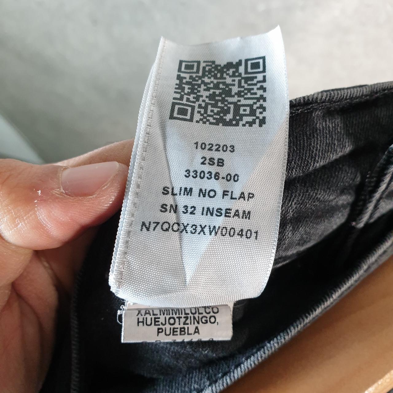 Vintage True Religion Slim No Flap Y2K Hip Hop Jeans Womens W29 Black Denim USA Big Fish Vintage