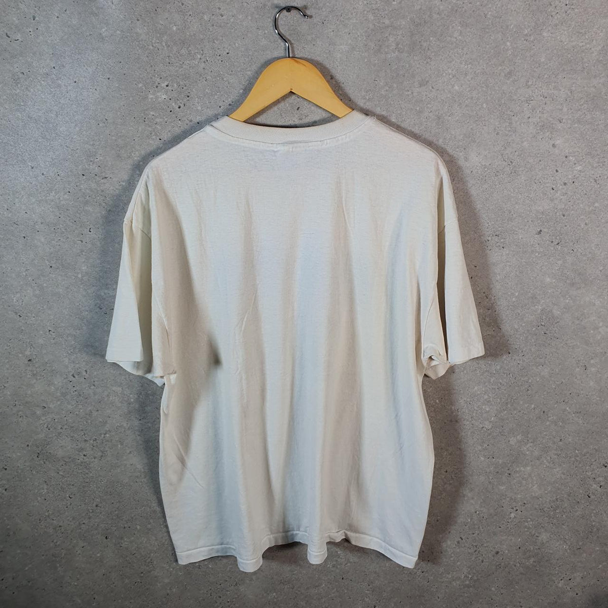 Vintage Hanes Final Four 1995 Baseball Texas USA Single Stitch T Shirt Men’s XL White C9653