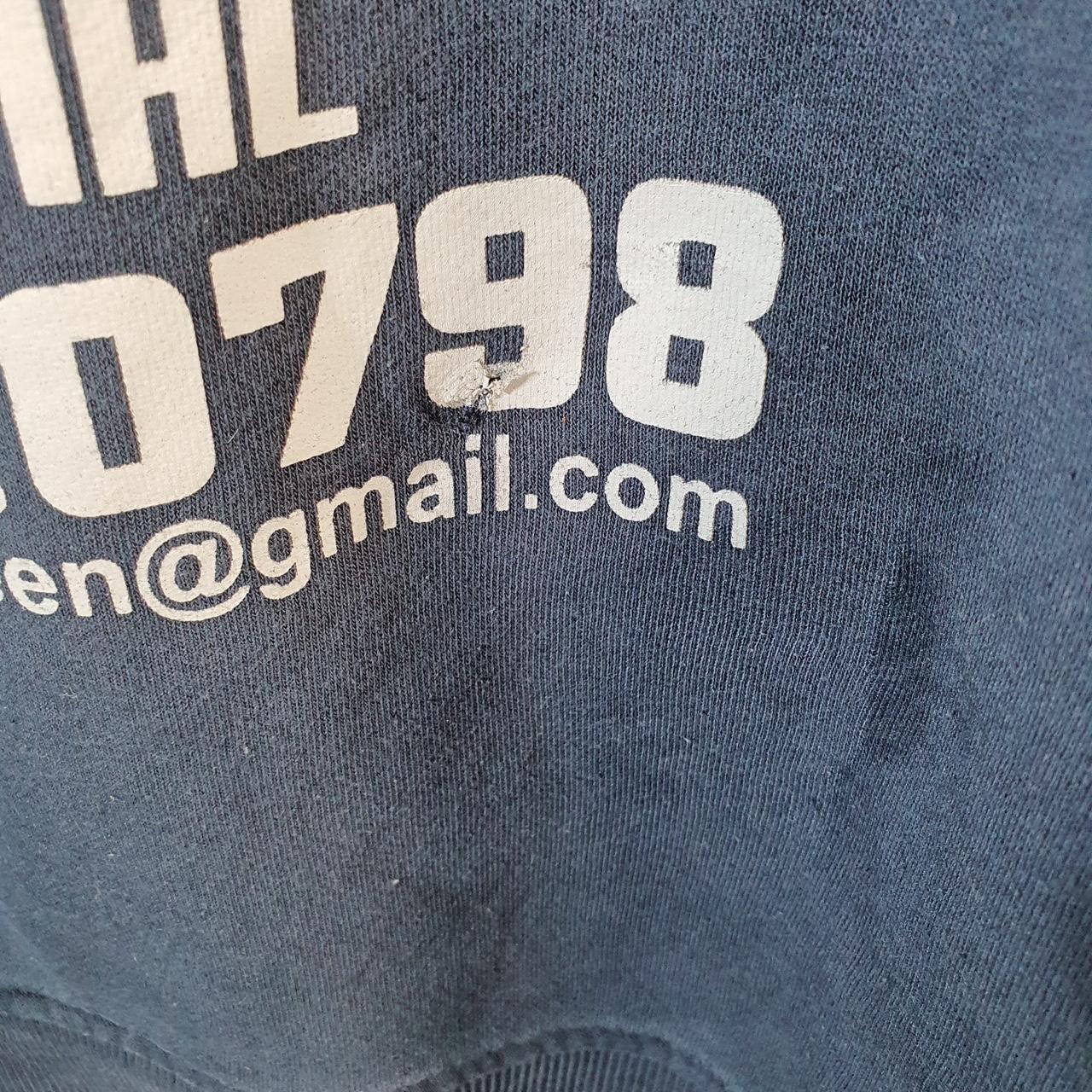 Vintage Carhartt Hoodie Womens 2XL Navy Blue Pullover Blank USA Relaxed Fit