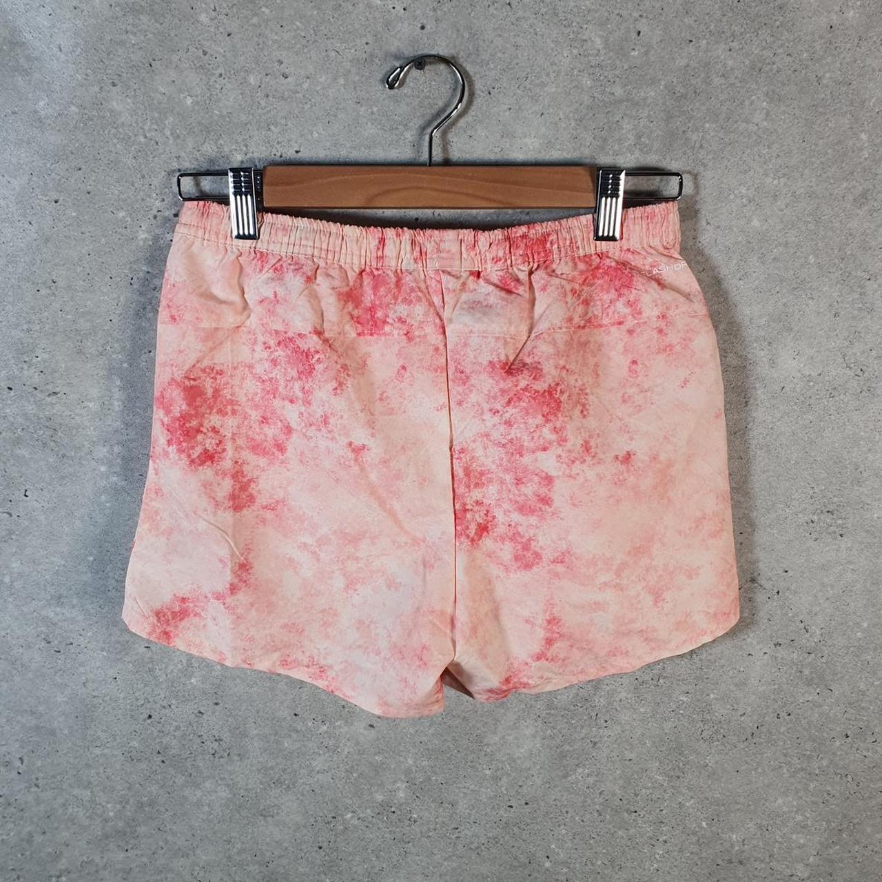 Vintage The North Face TNF Shorts Jorts Chino Cargo Girls Large Pink Baggy Cotton
