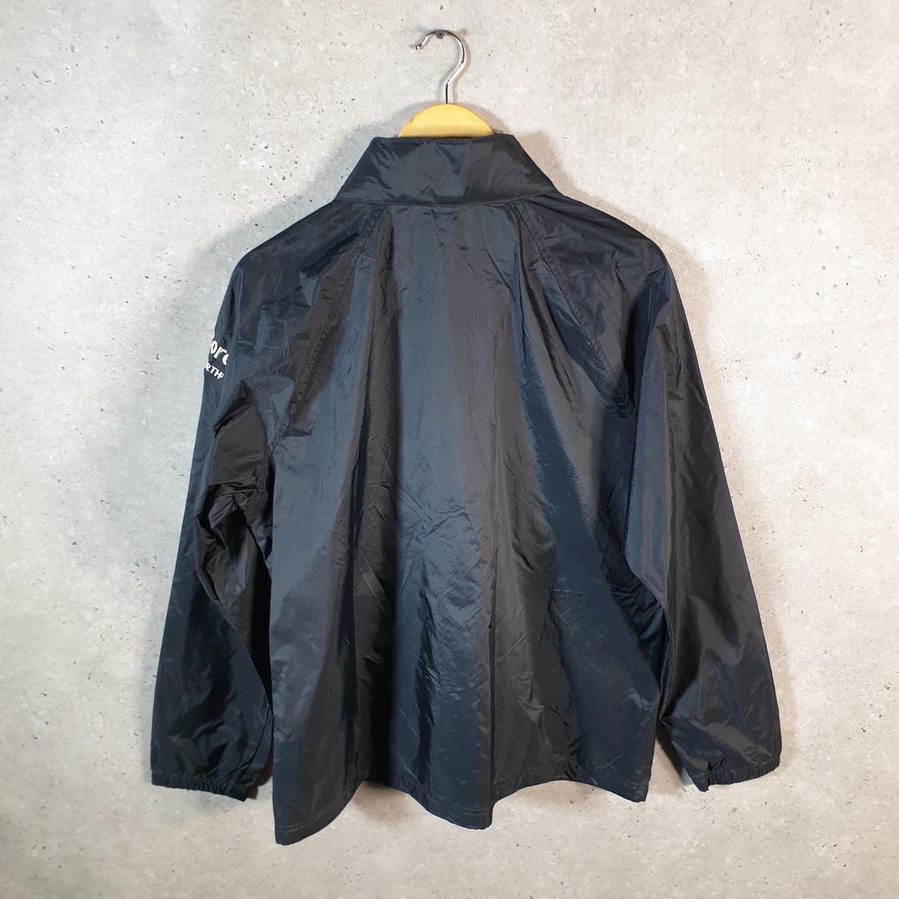 Vintage L.L. Bean Primaloft Nylon Jacket Mens Large Black Waterproof