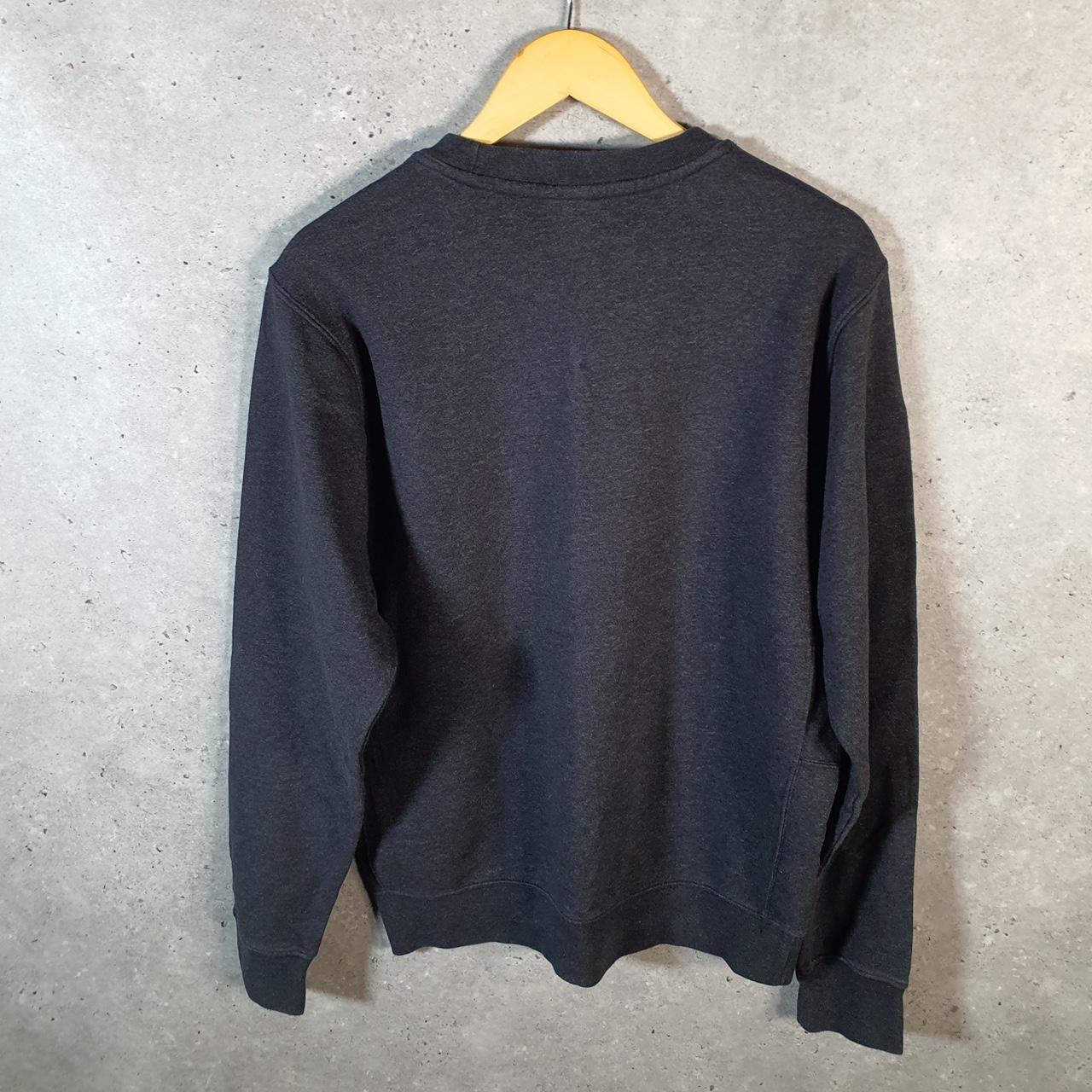 Vintage Nike Club Sweatshirt Men’s Small Grey Swoosh Y2K Pullover Logo