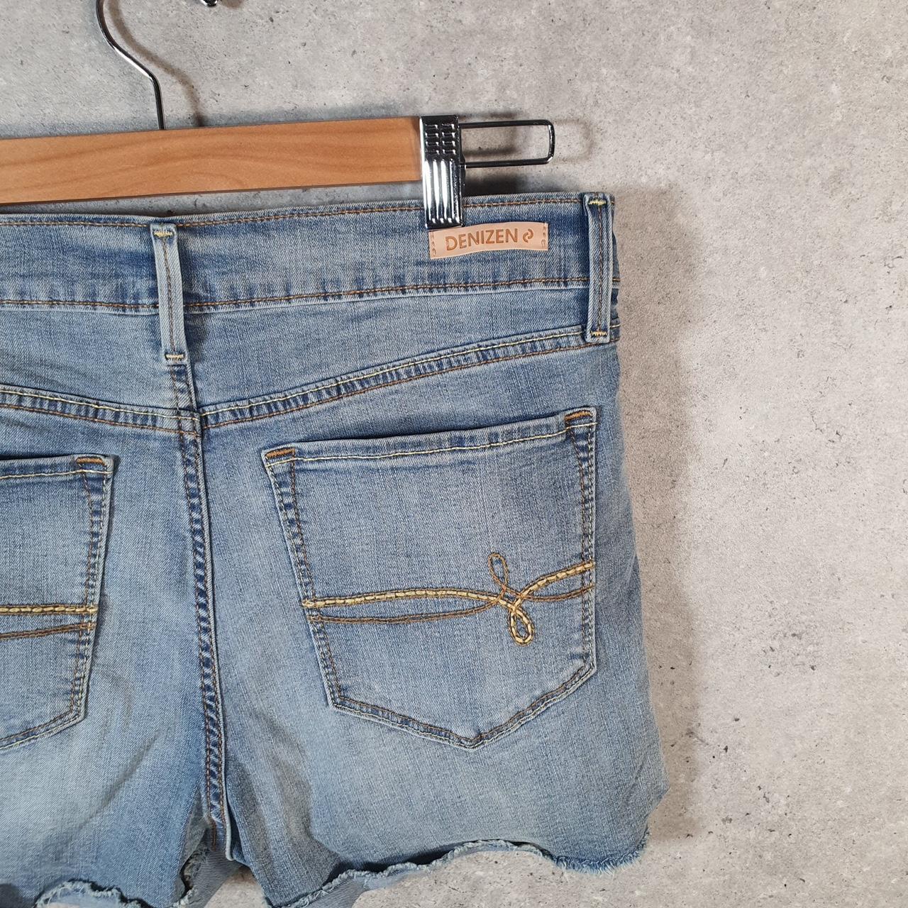 Vintage Levi’s Cut Off Baggy Shorts Jorts Cargo Womens W32 Blue Relaxed Denim