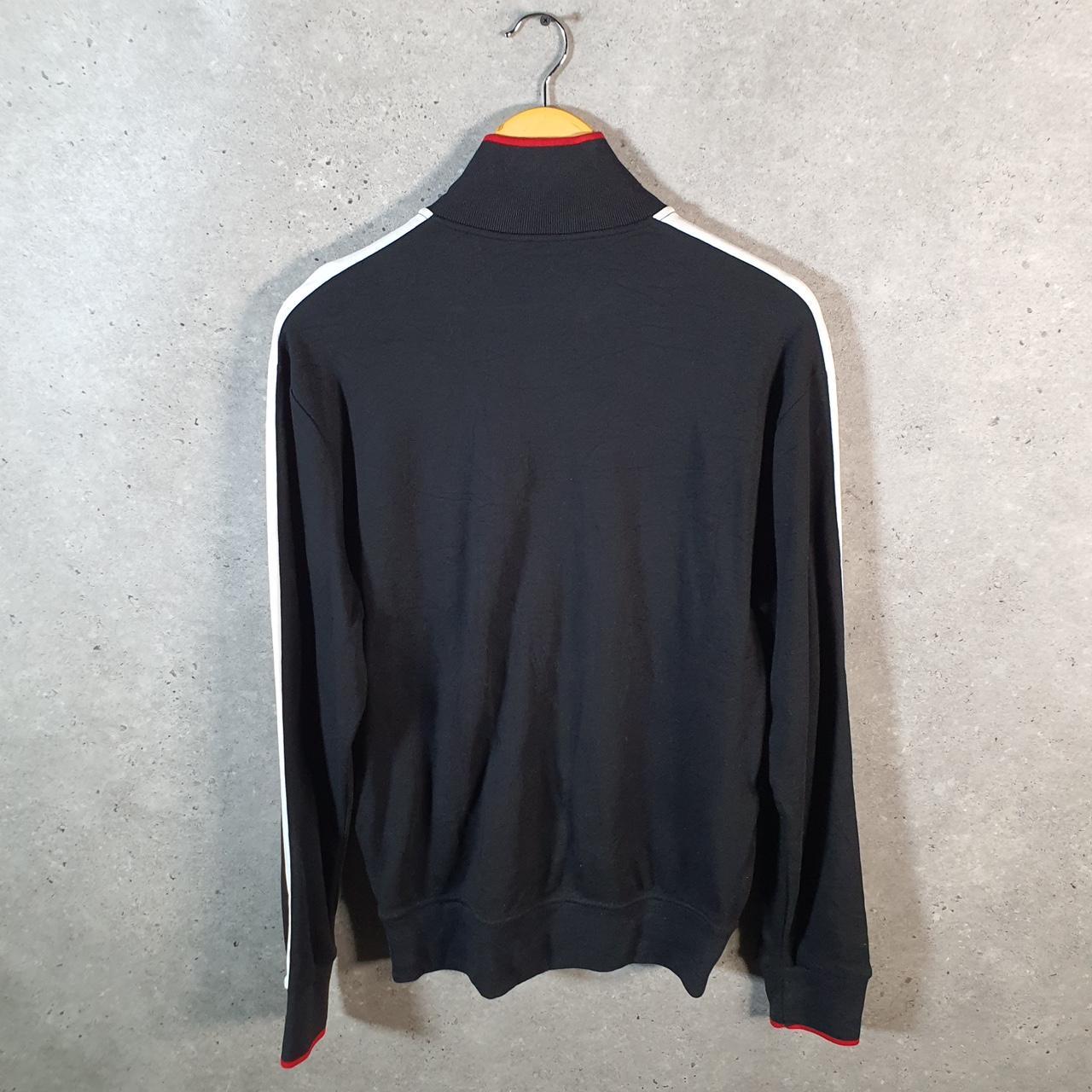 Vintage Ralph Lauren Polo Sweatshirt Men’s Small Black Cotton Full Zip Pony