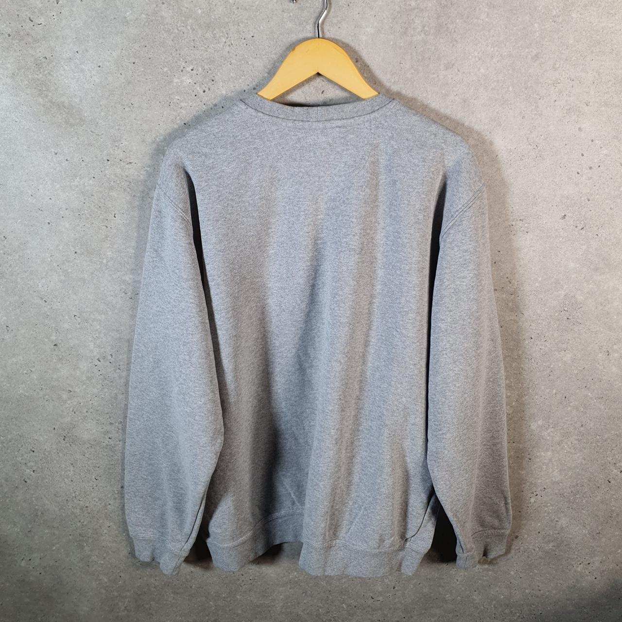 Vintage Carhartt Sweatshirt Mens Large Grey Pullover Blank USA Loose Fit