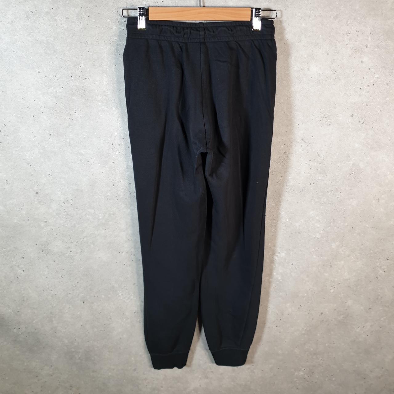 Vintage Nike Club Sweatpant Joggers Mens XS Xsmall Black Swoosh Sports Tracksuit Big Fish Vintage