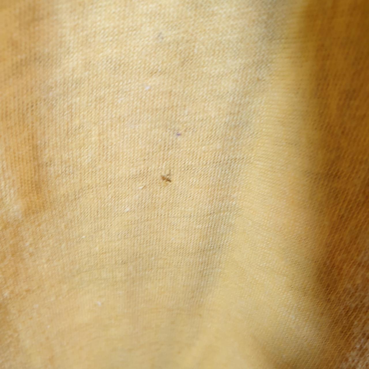 Vintage Diamond Dust Palm Tree Sunset USA Single Stitch T Shirt Men’s Large Orange