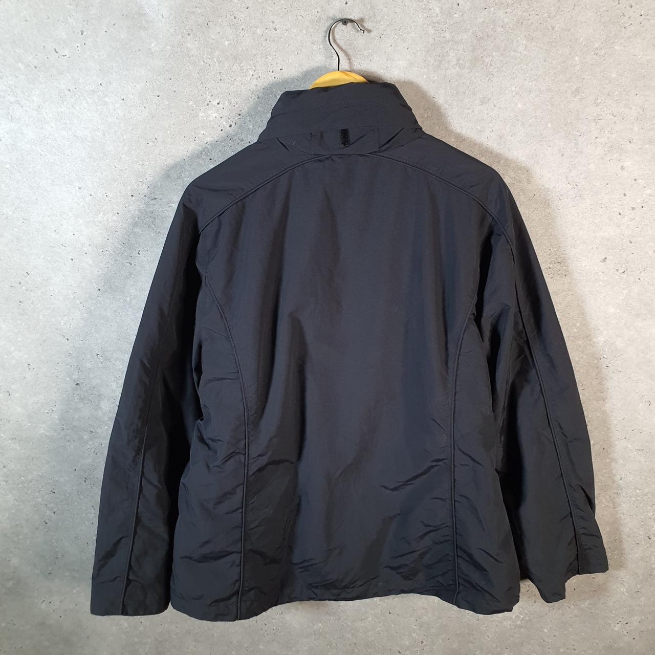 Vintage L.L. Bean Outdoors Nylon Jacket Mens Large Black Waterproof Shell